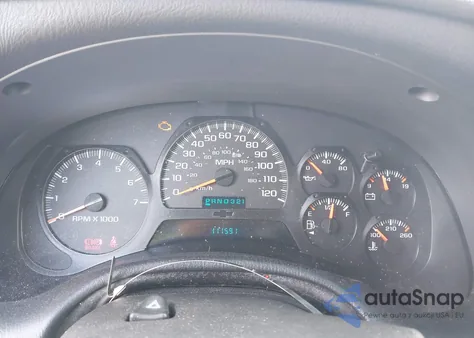 2005 Chevrolet Trailblazer Ls/Lt z USA, uszkodzony, nr VIN 1GNDT13S352178516